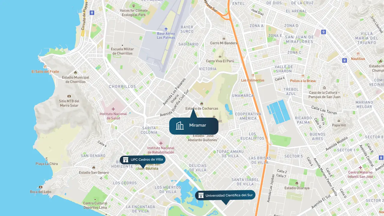 mapa universidad mirar